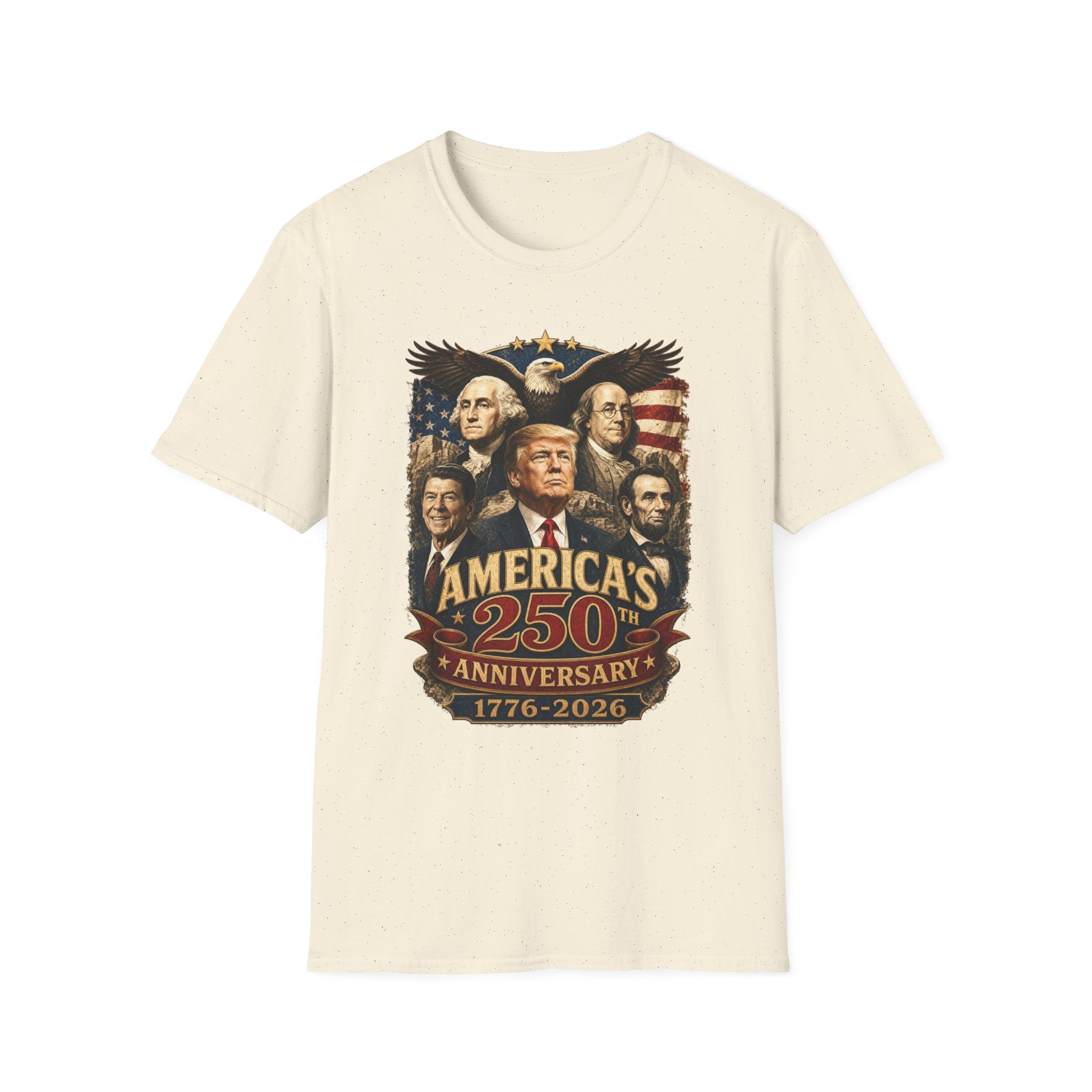 America's 250th Anniversary T-Shirt – 1776-2026 Patriotic Presidents Tee