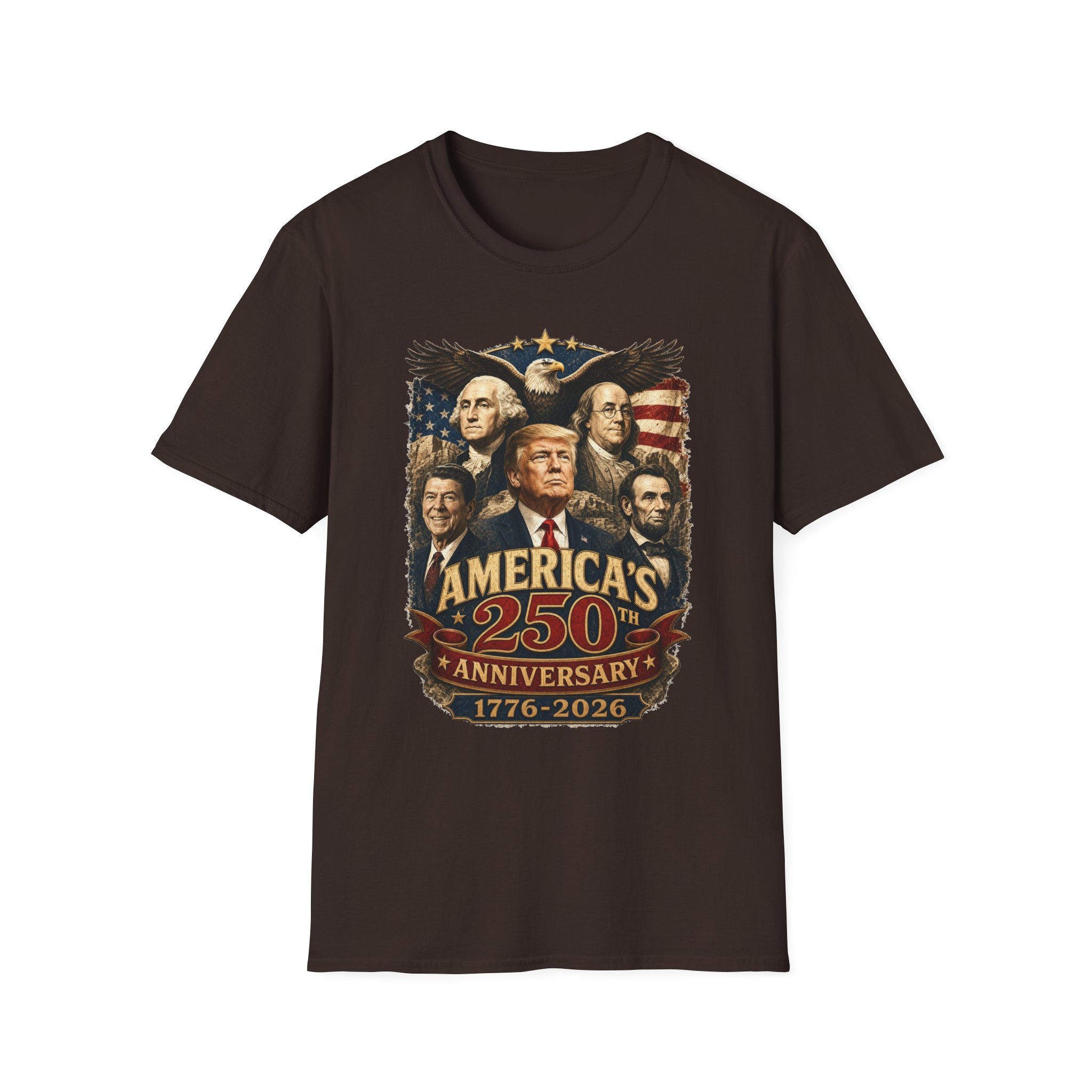 America's 250th Anniversary T-Shirt – 1776-2026 Patriotic Presidents Tee